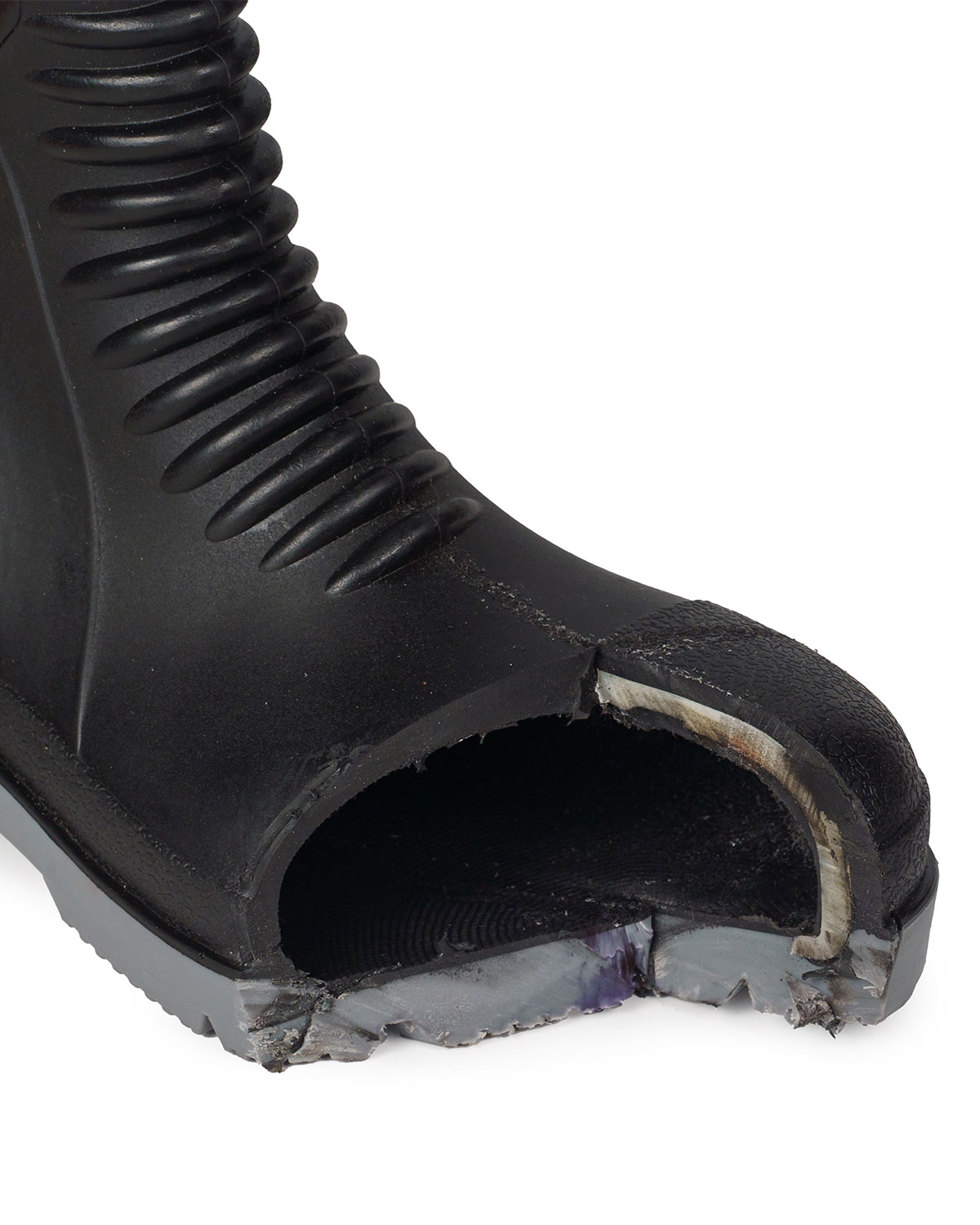 Сапоги ПВХ разрез