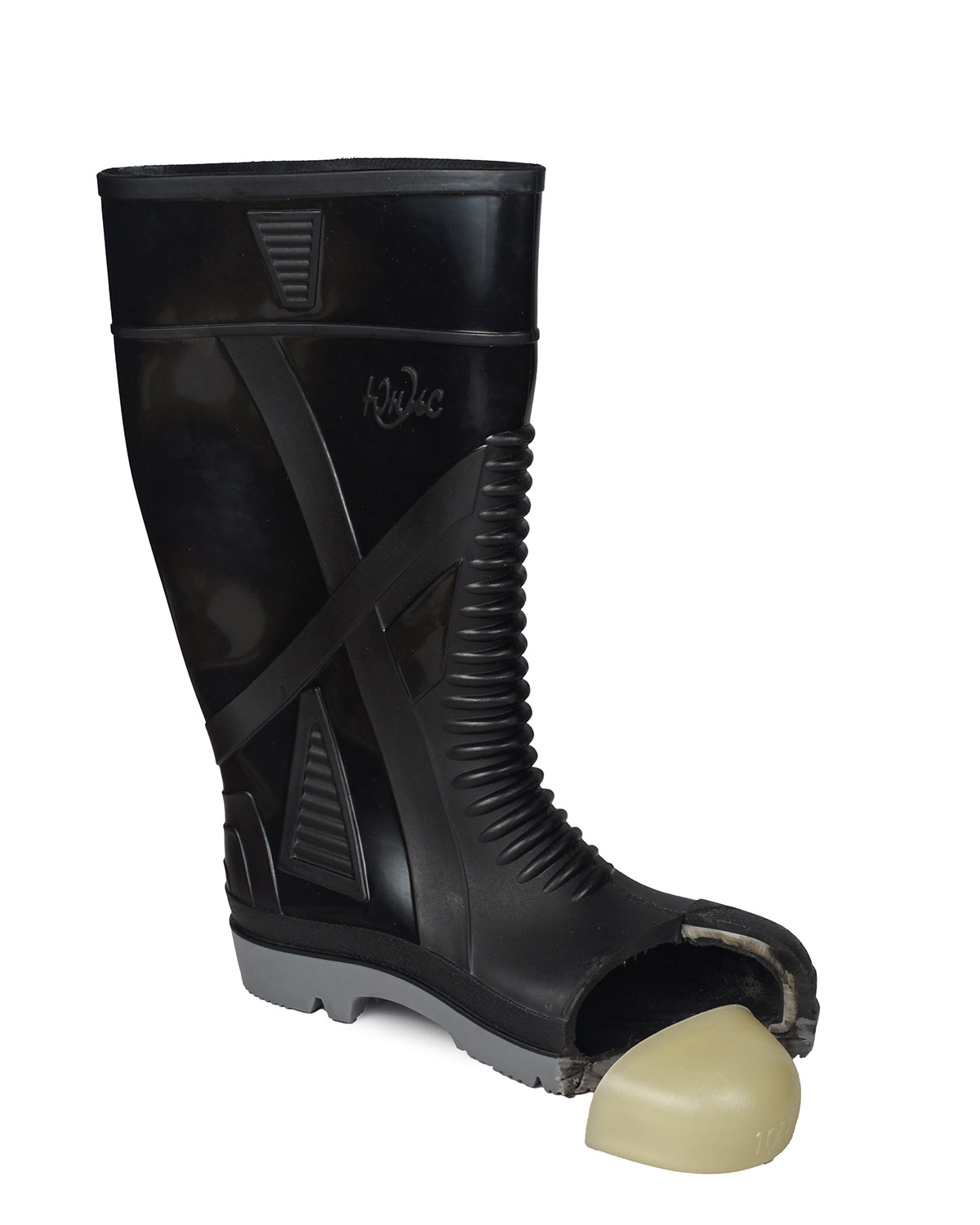 Сапоги ПВХ разрез