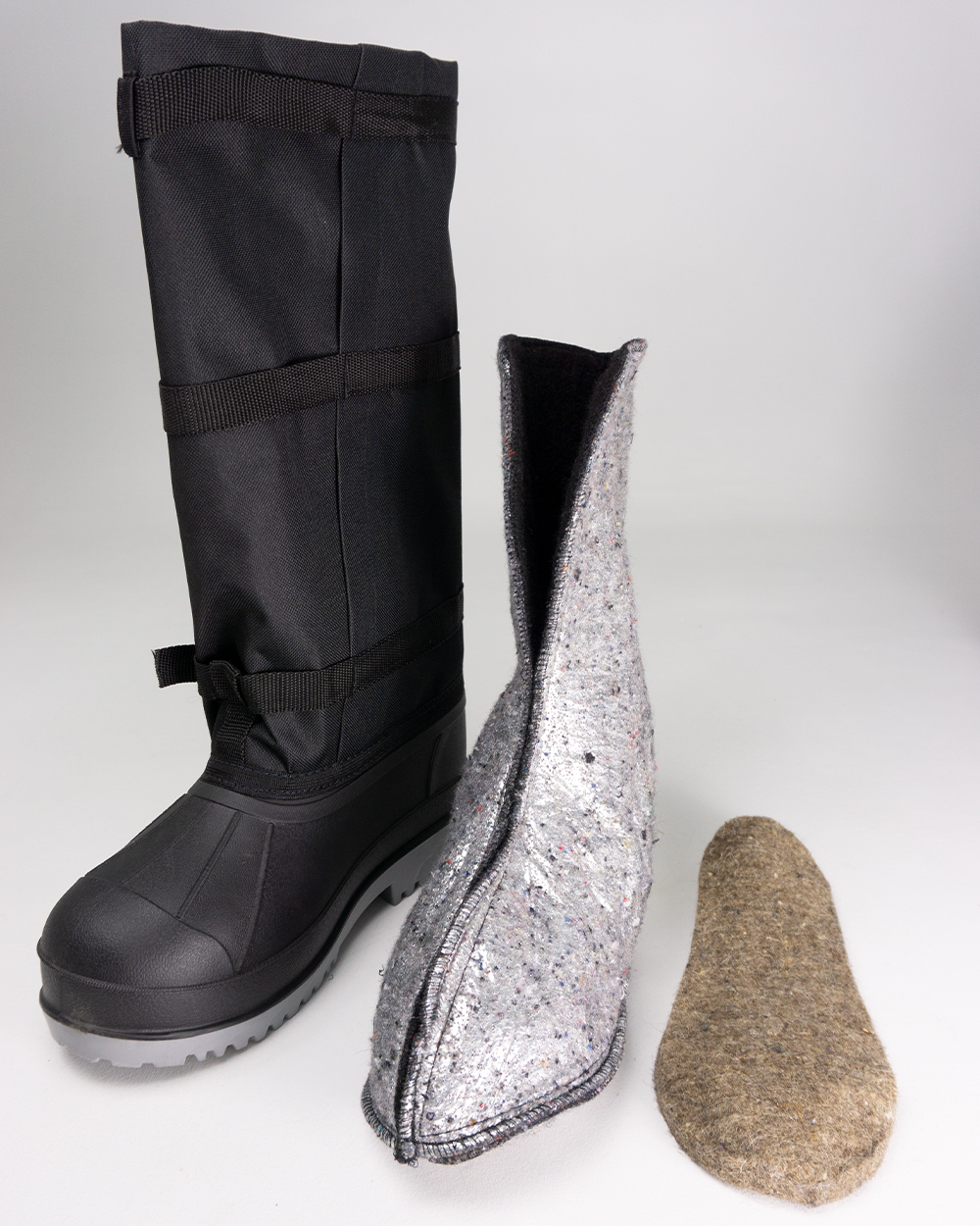 Сапог с комбинированным верхом Юнис утепляющий чулок 3-х слойный и стелька