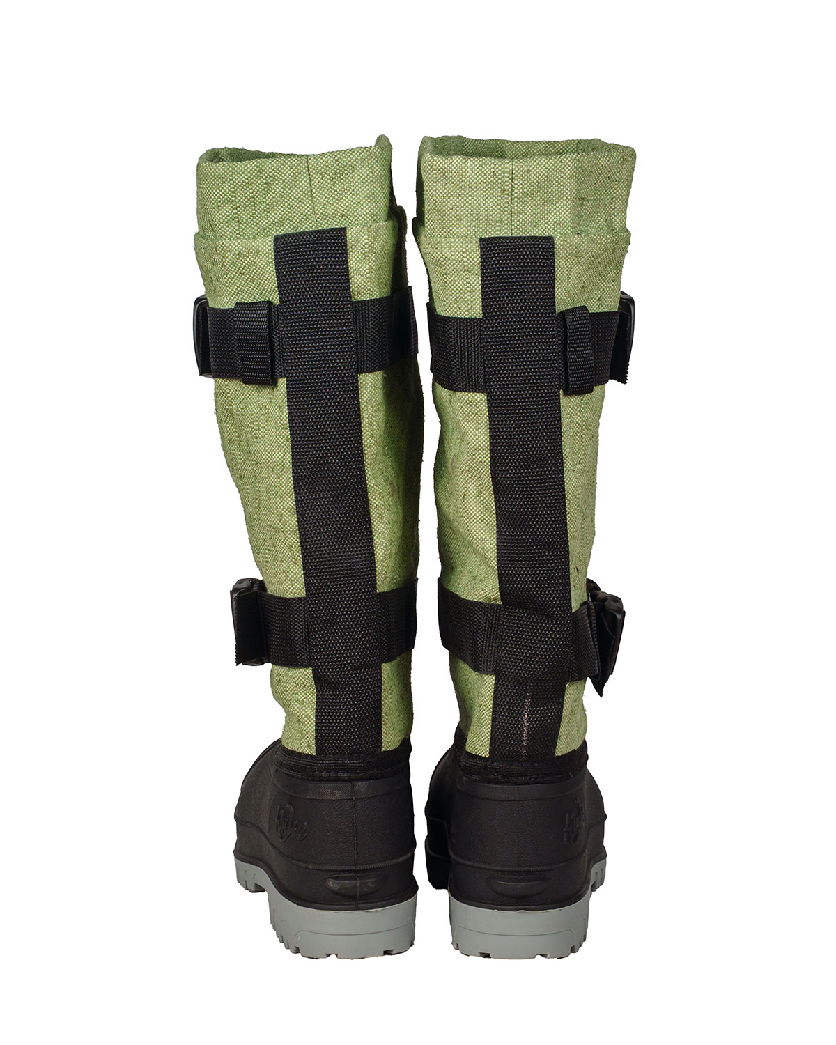 Сапог с комбинированным верхом Зимогор вид сзади