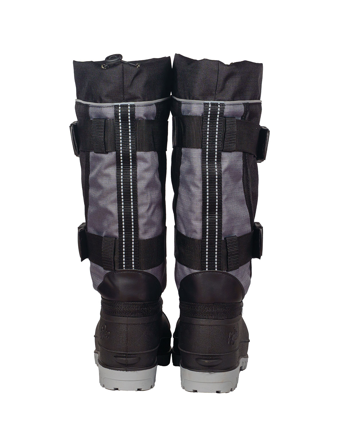 Сапог с комбинированным верхом Хотугу вид сзади